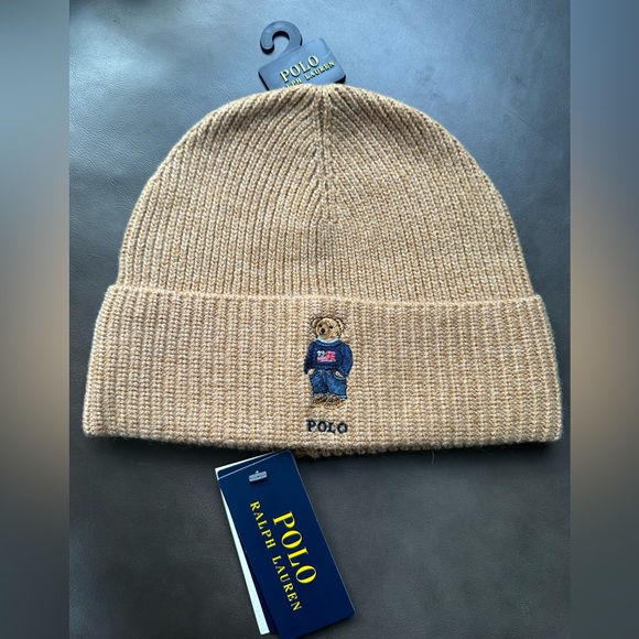 Polo by Ralph Lauren Accessories Nwt Polo Bear Ribknit Beanie